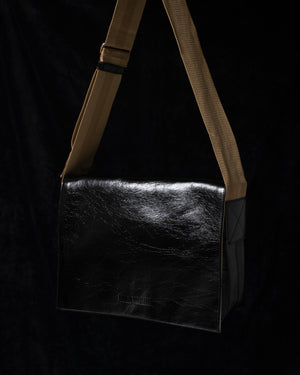 Couriers Bag Black / Mustard