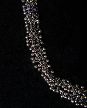 Mulit Silver Beads Necklace CN2242