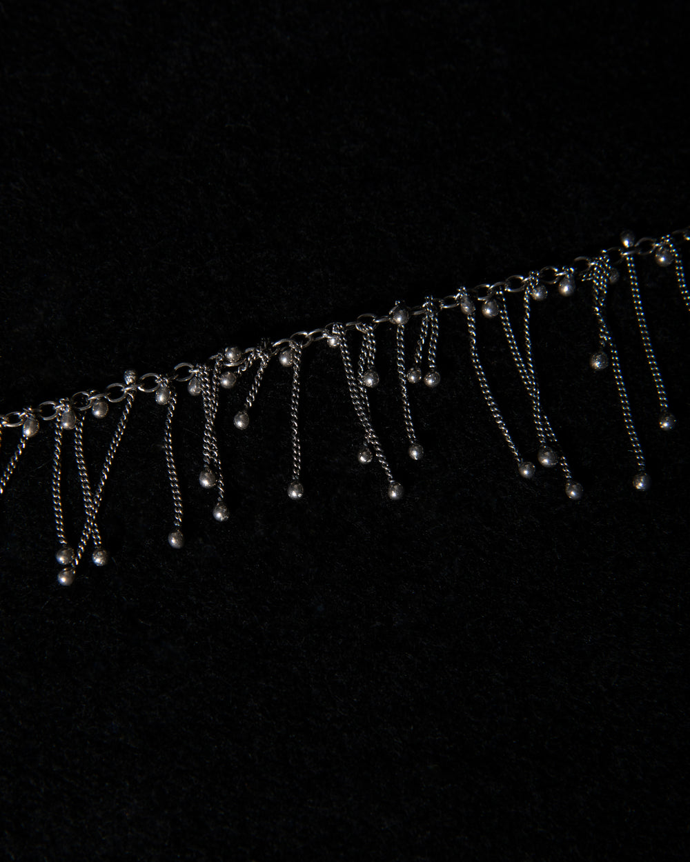 Long Silver Necklace CN1428