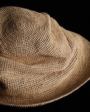 Crumpled Straw Hat