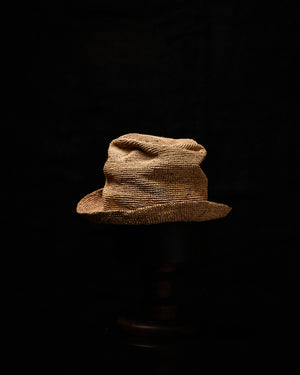 Crumpled Straw Hat