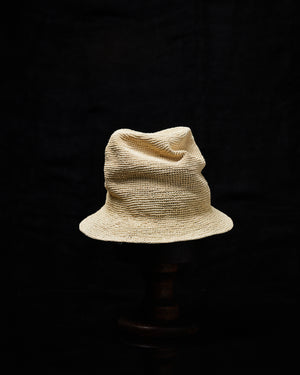 Crumpled Straw Hat