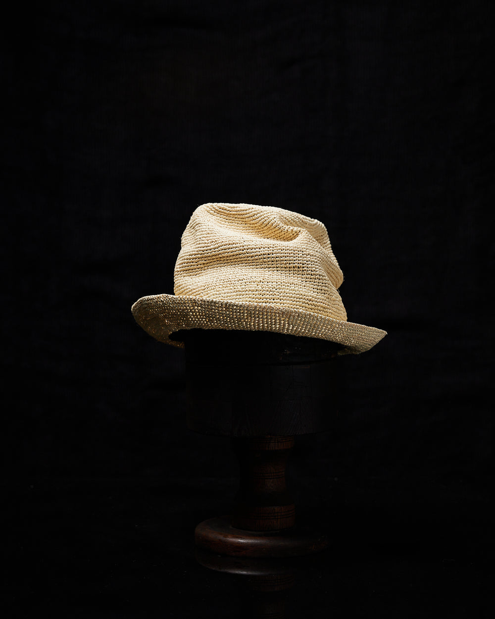 Crumpled Straw Hat