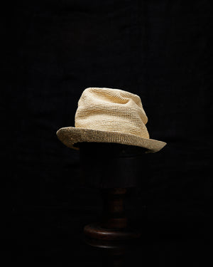 Crumpled Straw Hat