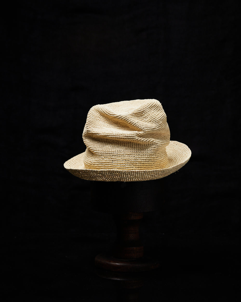 Crumpled Straw Hat