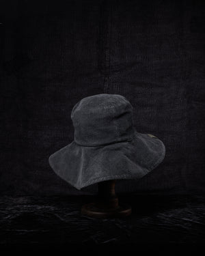 Reversible Corduroy Patterned Linen Hat