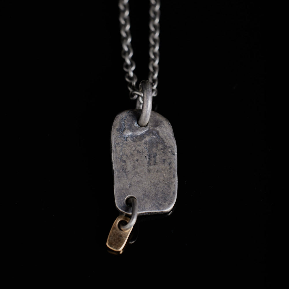 Pierced G Plate Necklace